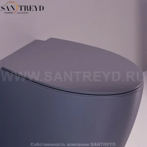 LFT006D06ANTRACITEMATTCR Крышка сиденье для унитаза Simas LFT Spazio