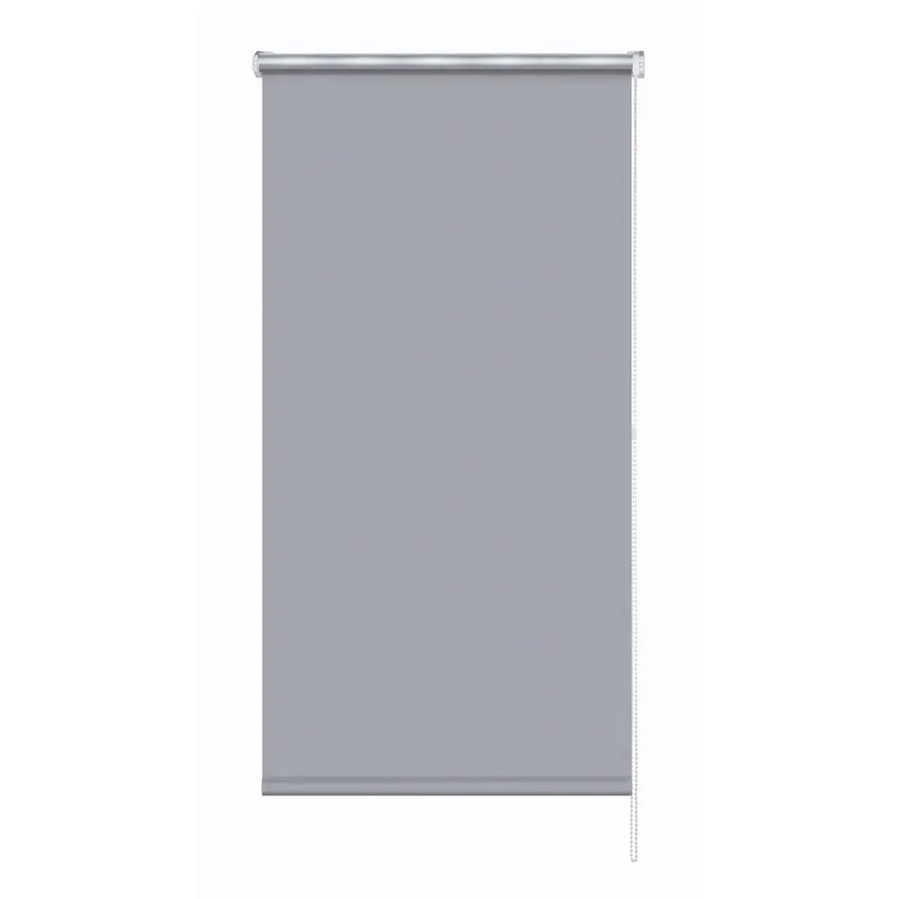 Рулонная штора блэкаут MIAMOZA Silver 60×175 см серая 89407647 STLM-1571160