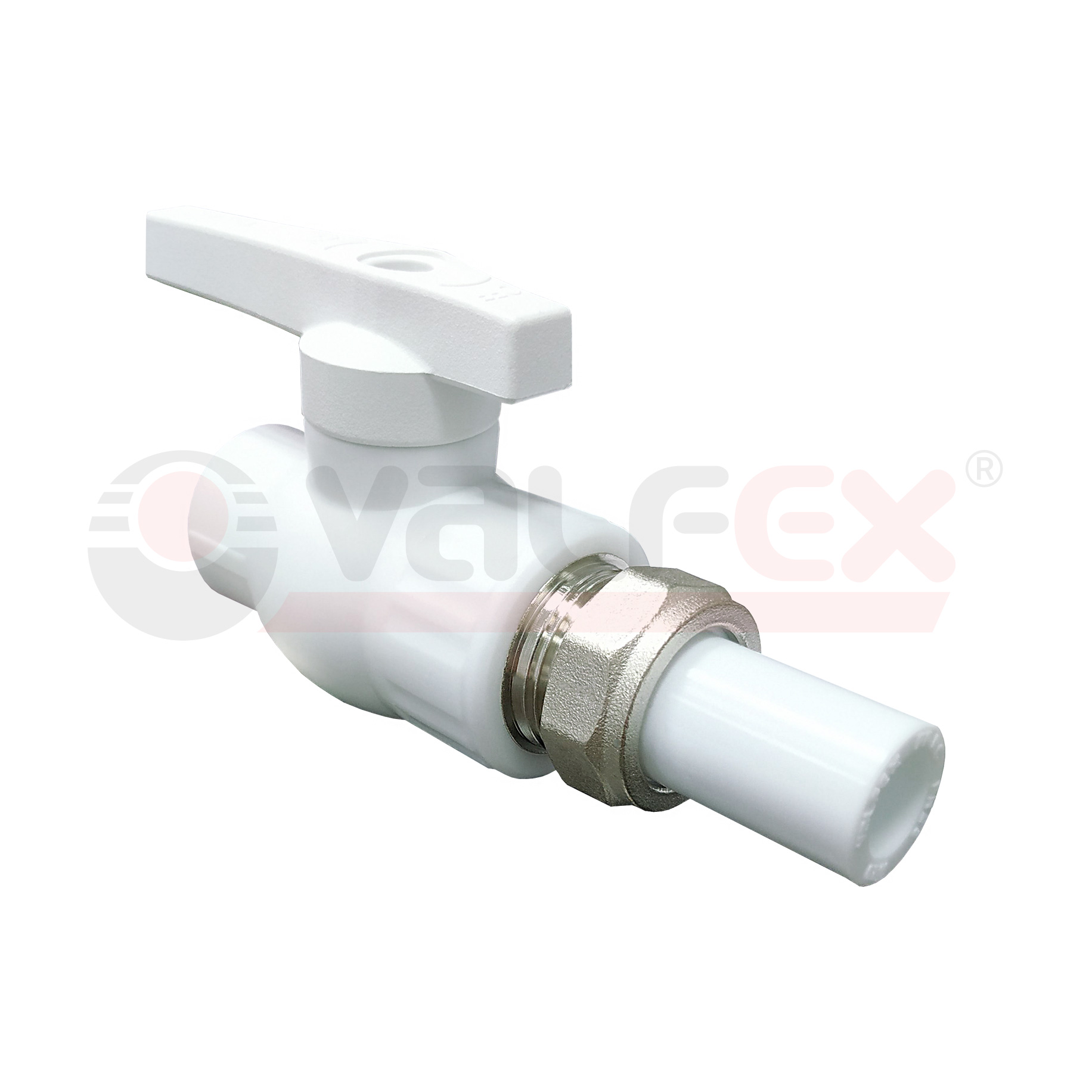 20244032 Valfex Кран шаровой полнопроходной с односторонним разъемным соединением 