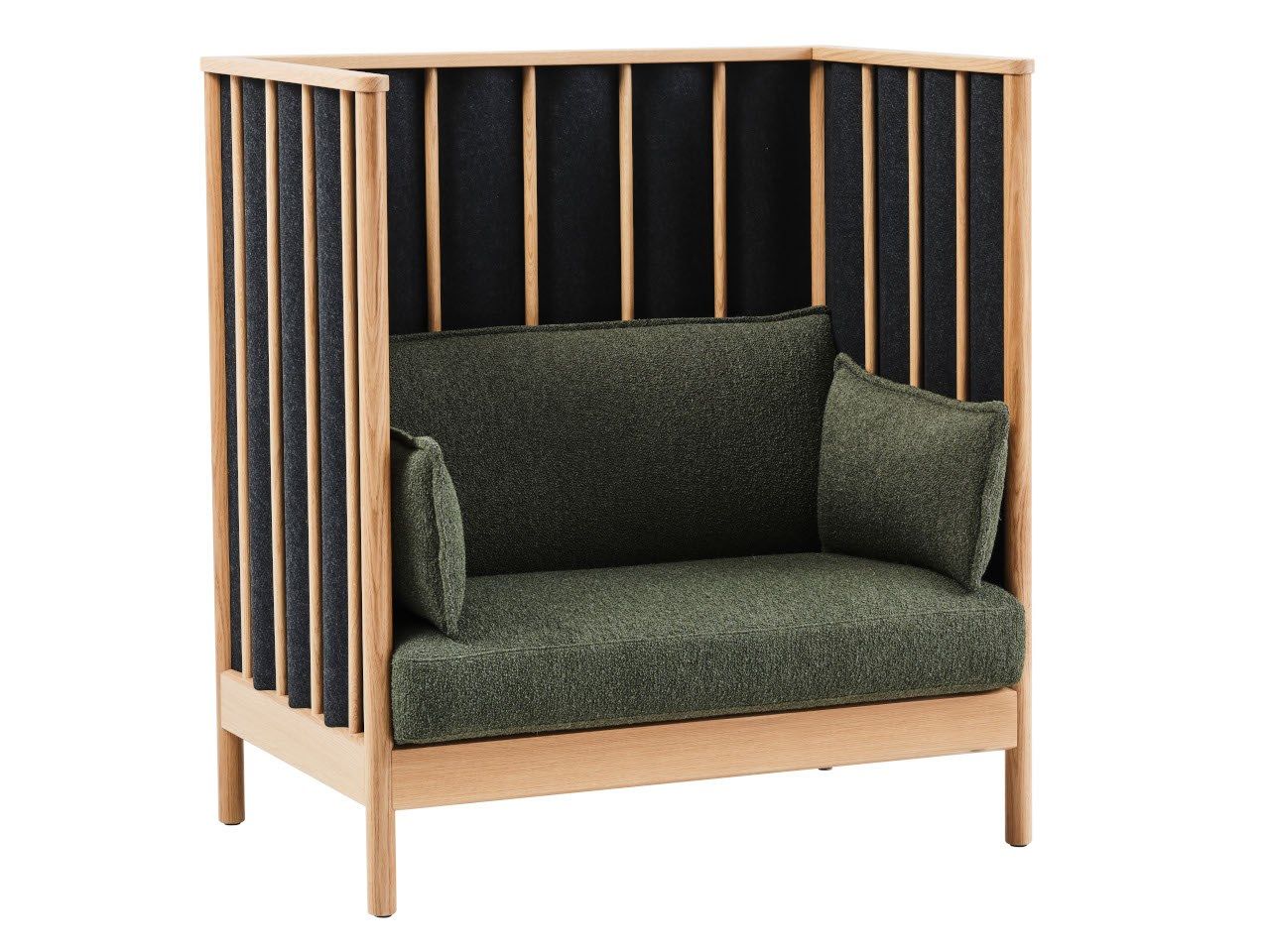 Деревянное кресло с высокой спинкой Karl Andersson Ondulé ARCH-00079065 - Вид №2