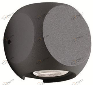 Terzo Light Алюминиевый светодиодный уличный настенный светильник  V4210900, v4210901 