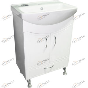 Тумба Севилья 60 с умывальником Cersania CE 60B с 1 отв RUNO 231367