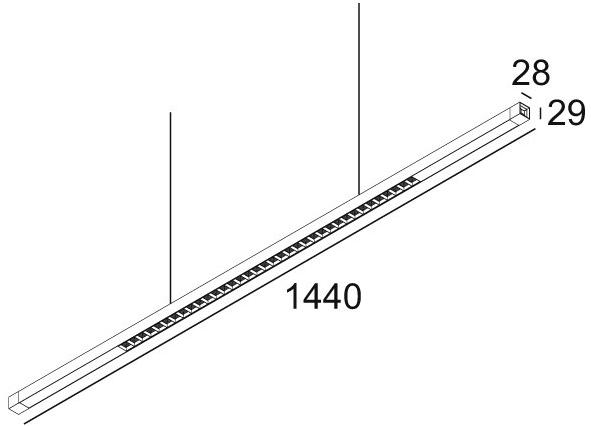 Delta Light Металлический светодиодный подвесной светильник для офиса Inform sun-id-1357235 - Вид №6