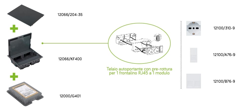 Убирающаяся башня Simon Urmet 12066/KF ARCH-00145813 - Вид №4