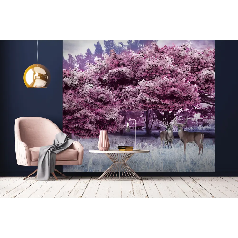 Фотообои Зимняя история флизелиновые, 300x270 см, L13-198 84784591 STLM-2018947 FBRUSH 3D FLIZART - Вид №1