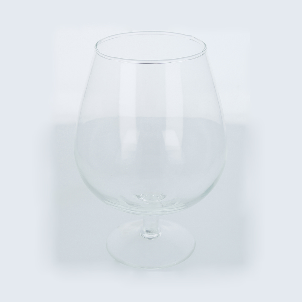 2075 Заготовка для декорирования Ваза-бокал на ножке "Бренди" 1л стекло d 11.5 см х 17 см Эвис 