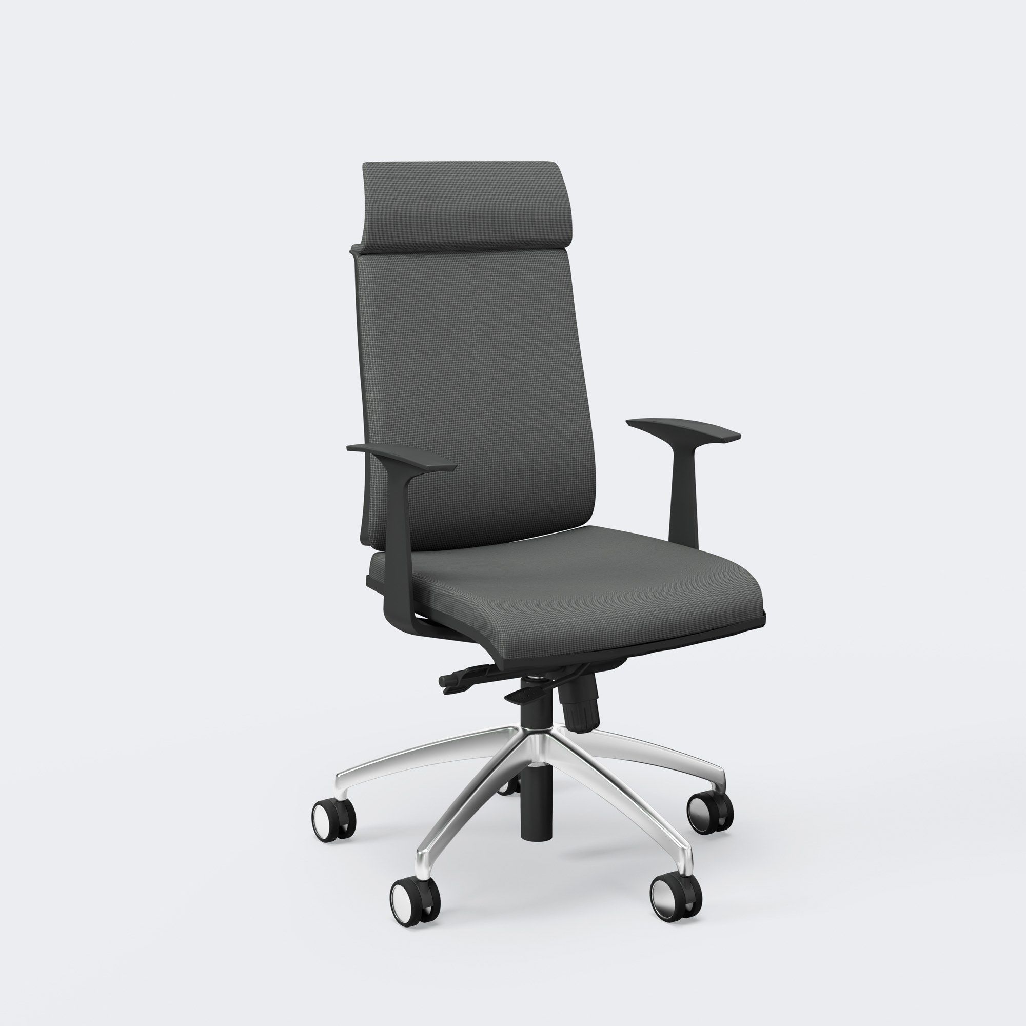 Вращающееся офисное кресло с высокой спинкой Ares Line Zero7 ARCH-00062700 - Вид №1