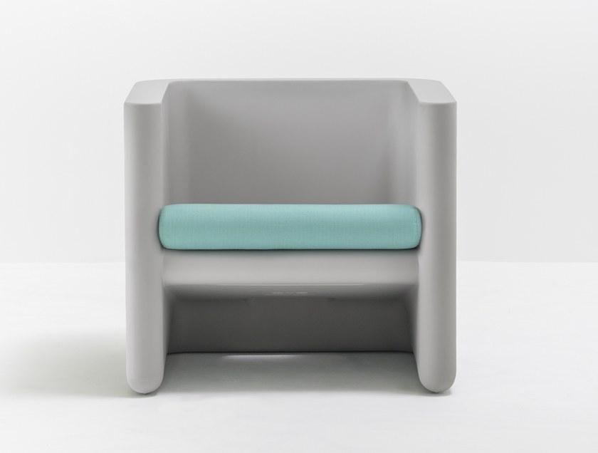 Pedrali Садовое кресло из мягкой ткани со съемным чехлом Sunset 625 - Вид №1