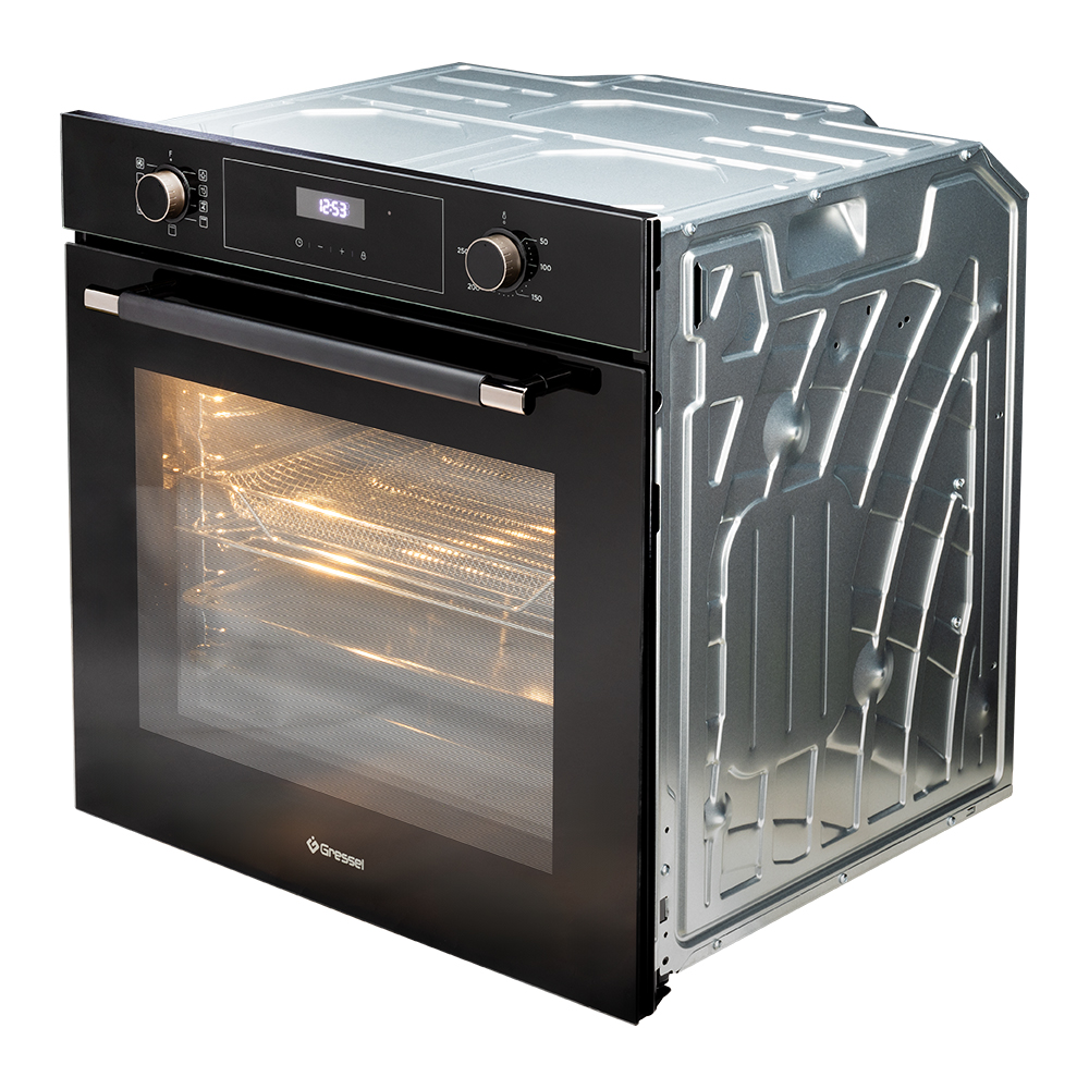 9256880 Электрический духовой шкаф Gressel RU6ES7759000 черный STDN-0128729 - Вид №3