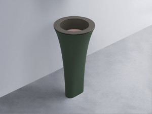 AMLA45-FN+AMPILT-CP+AMCOLT-MU Раковина Amedeo Tondo отдельностоящая cielo Enjoy + Amedeo