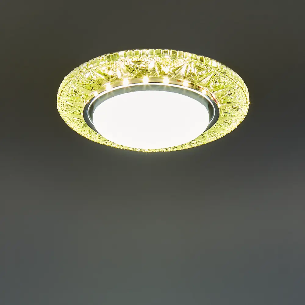 Светильник точечный встраиваемый GX53 с LED подсветкой 06CL1 84856922 STLM-2139996 Santreyd  - Вид №1