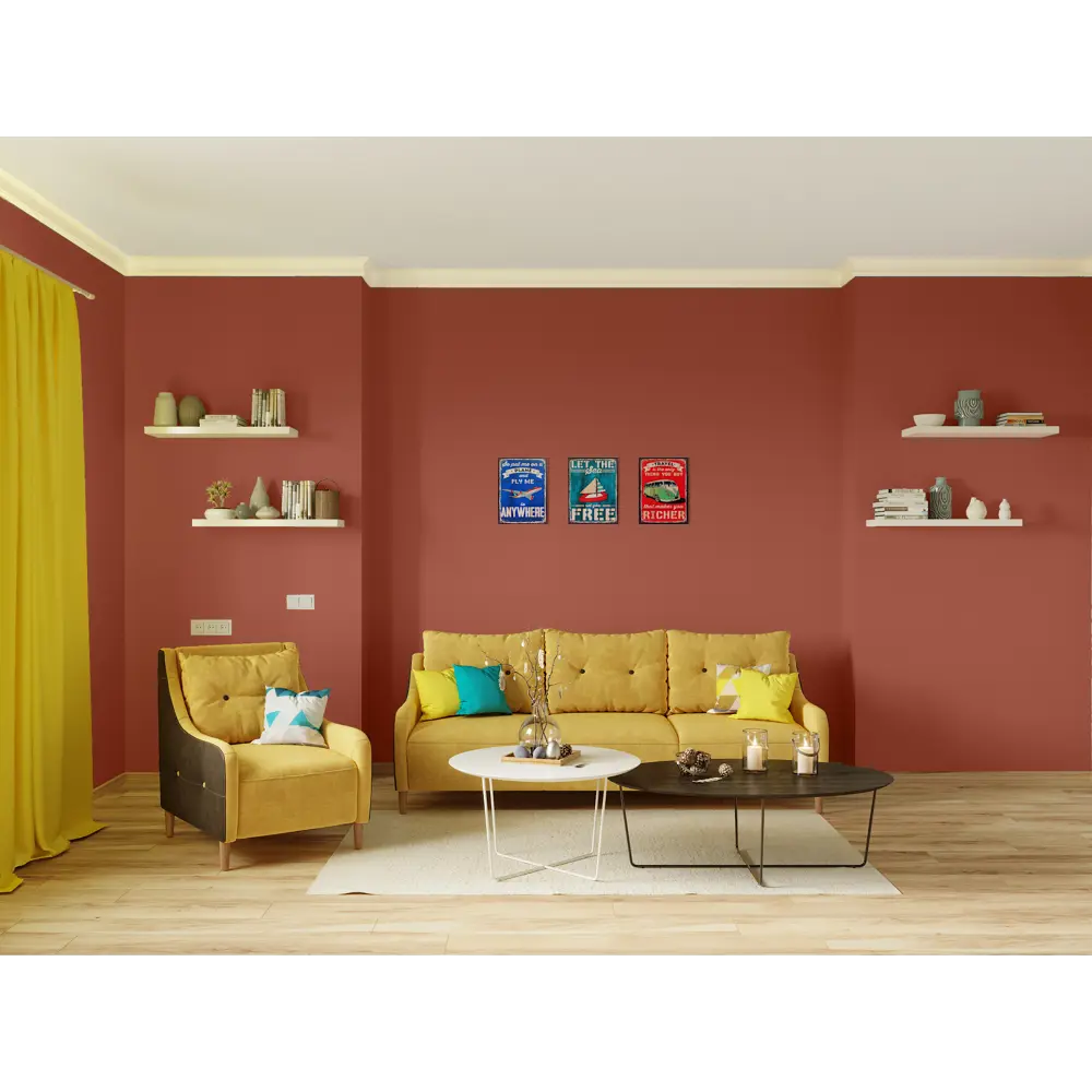 Краска для стен и потолков Trend Farbe цвет Краски востока 50 мл Dufa STLM-2183564 - Вид №4