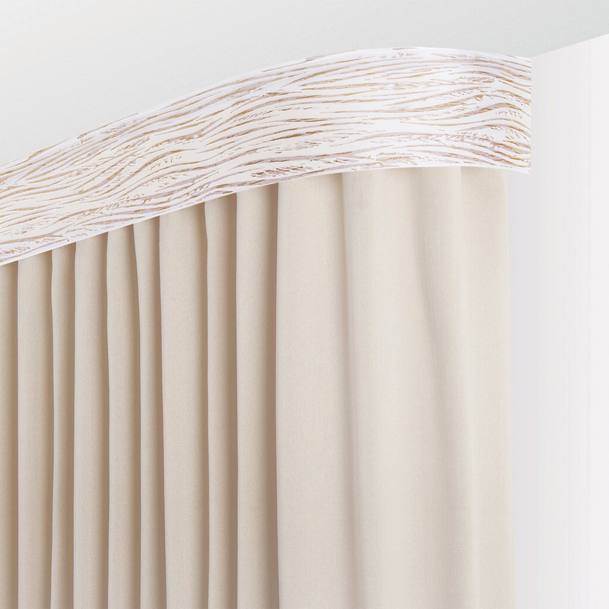 Трехрядный составной карниз Legrand Эдельвейс 200 бежевый 84872088 STLM-0056829 - Вид №2