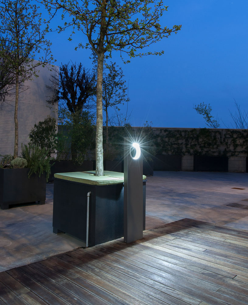 1968616 Мобильный светильник Platek MOON Paletto  MOON Applique H. 800 mm - 3 LED 4000K single emission  - Вид №2