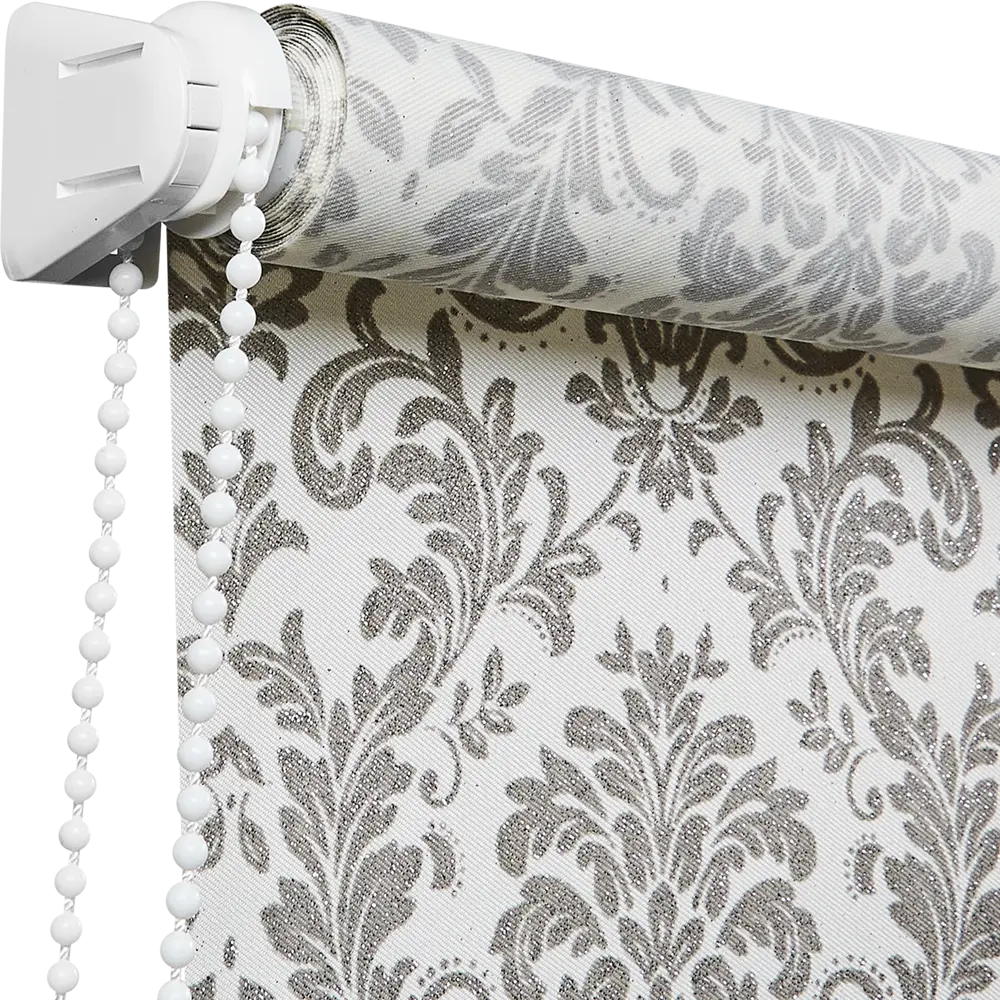 Штора рулонная Legrand Дамаск 50x175 см цвет серый 86542169 STLM-2101962 DOMLEGRAND - Вид №2