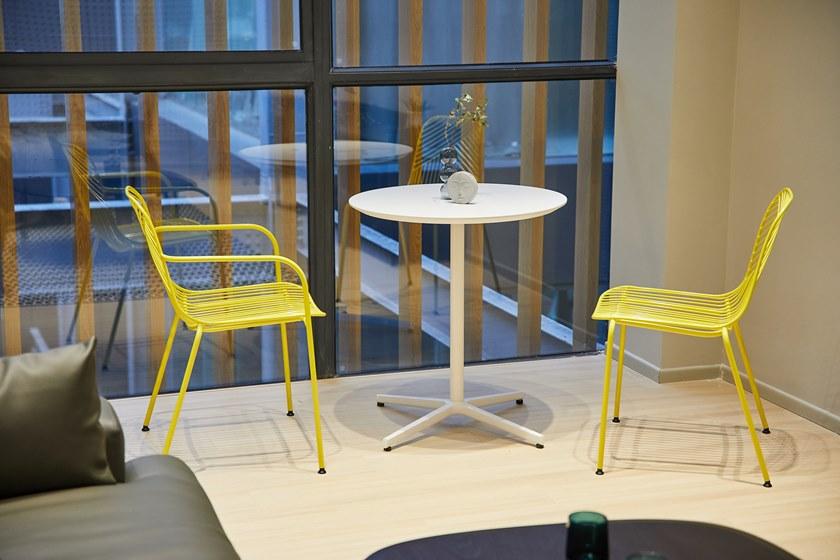 Grado Design Стул из стали с порошковым покрытием с подлокотниками Sketch Skt-ch-d-wa - Вид №2