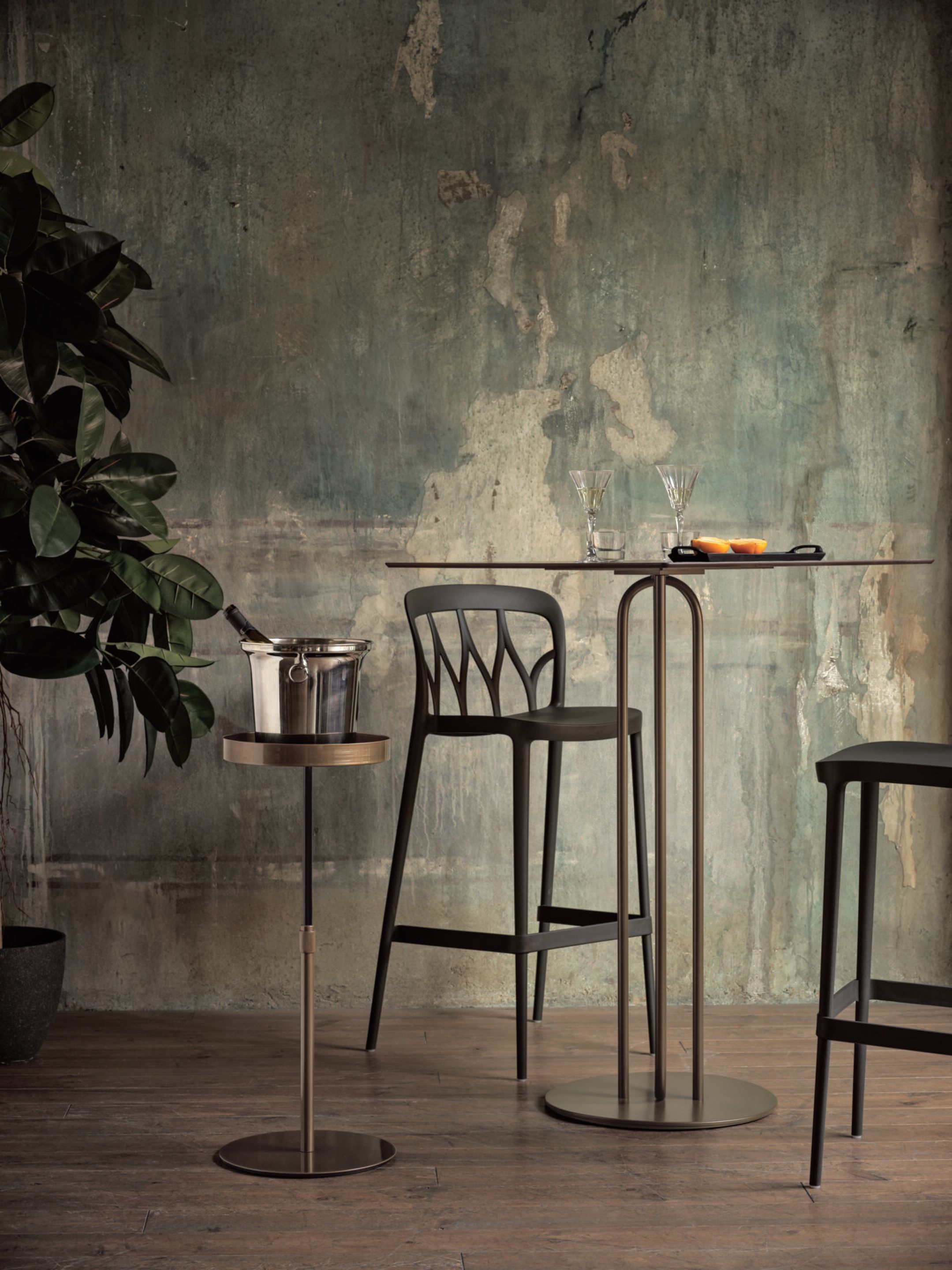 Стальная регулируемая высота журнальный столик Bontempi Casa LIFT ARCH-00047526 - Вид №3