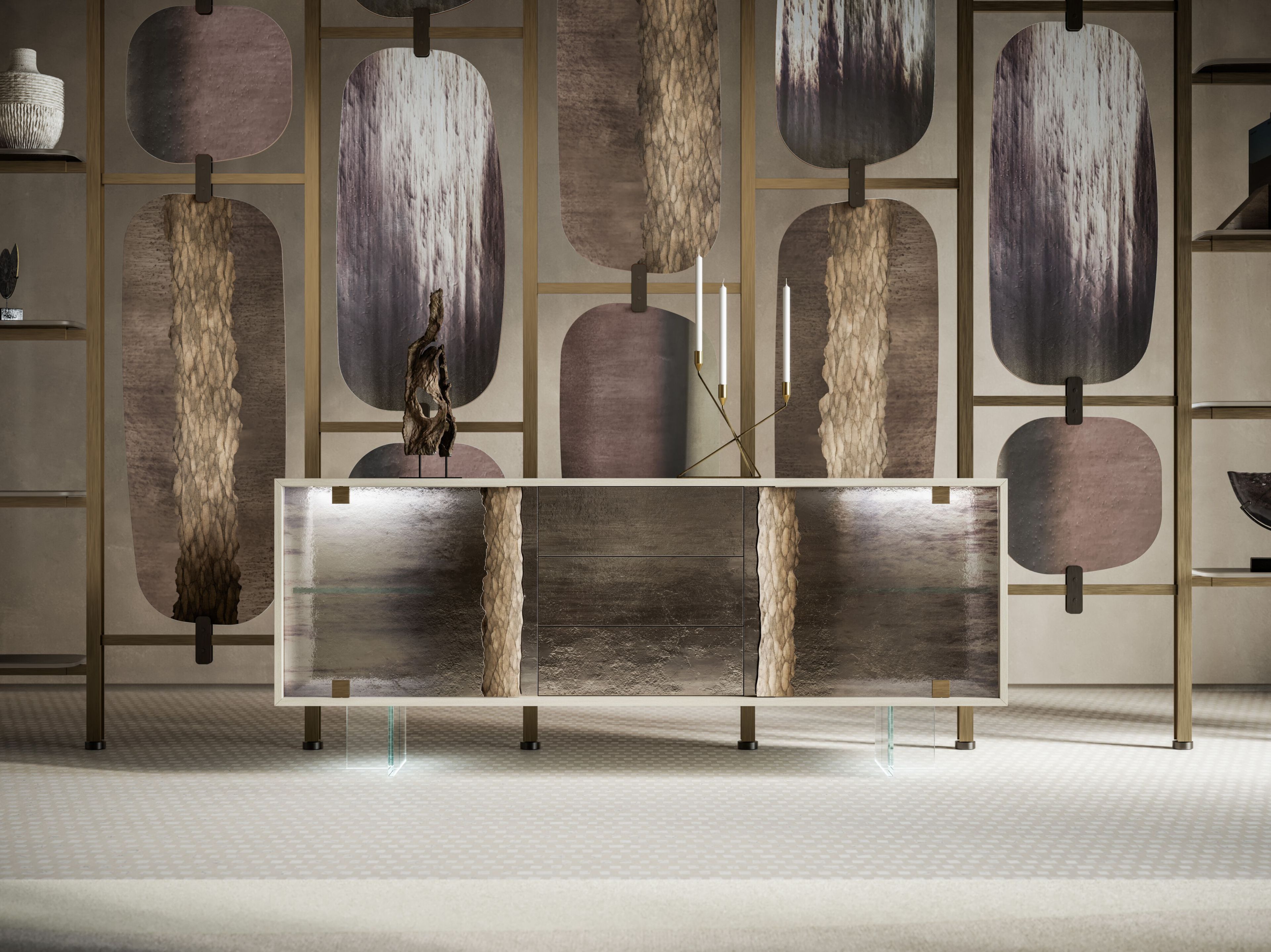 Стеклянная перегородка ARTE VENEZIANA Langhe ARCH-00060355 - Вид №4