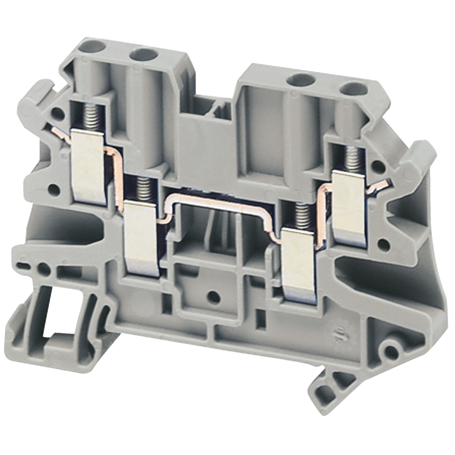 NSYTRV44 Клеммник винтовой проходной TR 4 мм², серый Schneider Electric Linergy 