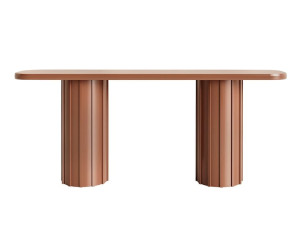 Деревянная прямоугольная консоль