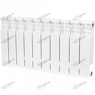 Радиатор STOUT Space 10 секций биметаллический секционный, высота 350мм SRB0310035010
