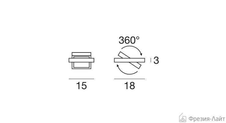 Linea Light 5100 Girevole настенный 103977 - Вид №2