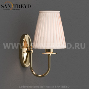 PS050OR Абажур настенный 28 см Золотистый Globo Paestum Италия