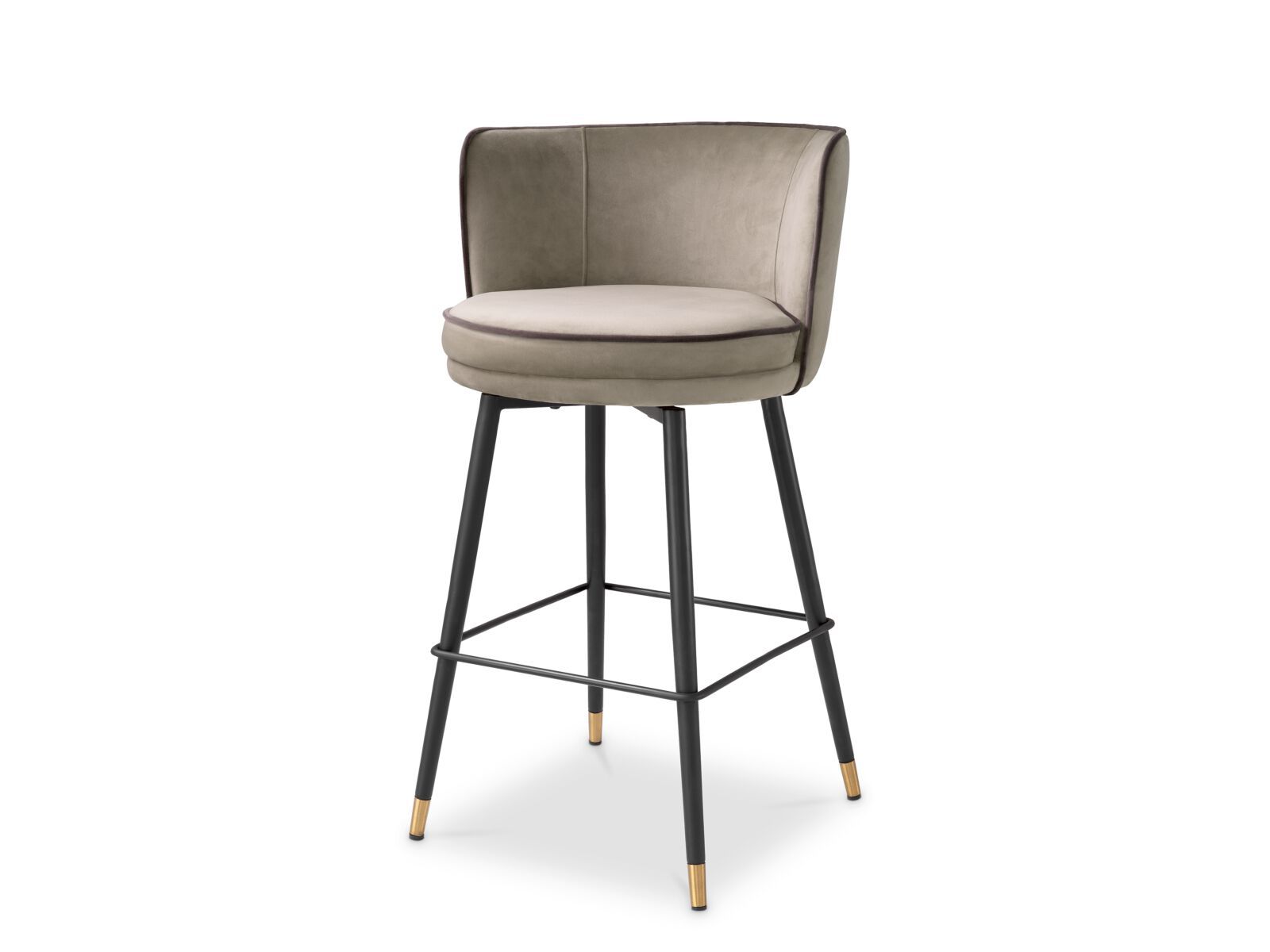 Высокий поворотный стул из ткани Eichholtz GRENADA ARCH-00117033