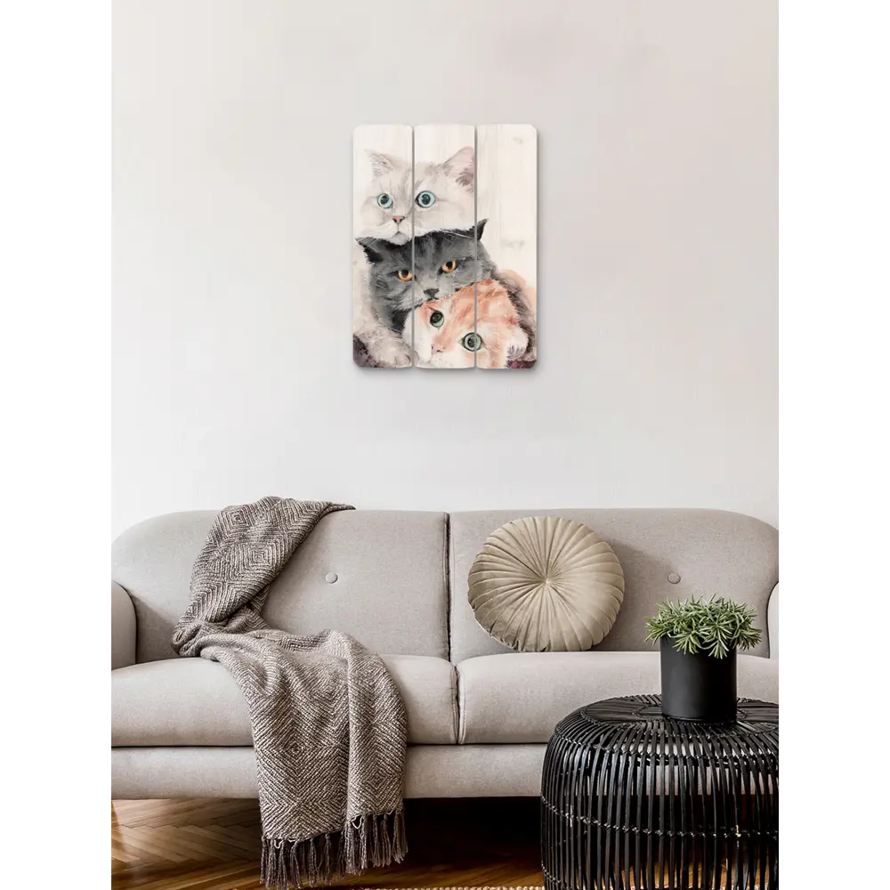 Картина на МДФ Котята 30x40 см 85336830 STLM-2013117 POSTERMARKET  - Вид №4