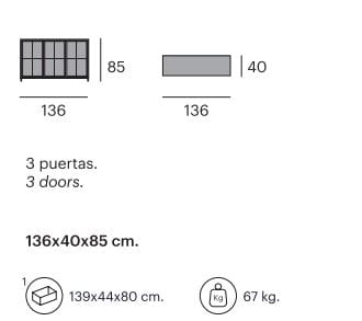 Шкаф из стали и дерева с распашными дверями Pilma Craft ARCH-00045321 - Вид №10