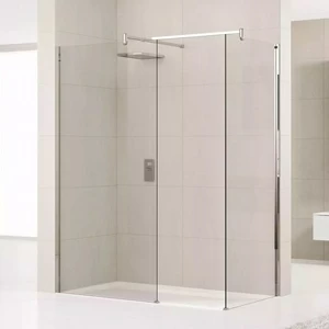 Novellini. Душевой уголок 120x90 см H+H с хромированным профилем LUNES