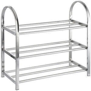 Этажерка для обуви Gromell Skiros 58x53x23 см 3 яруса металл хром