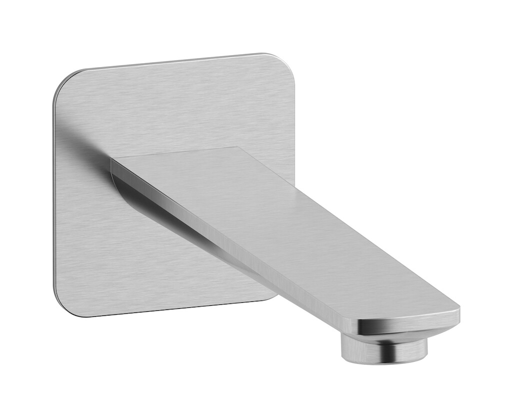 Настенный излив для ванны WE ARE IB c6327ss_22 Brushed Nickel C-67