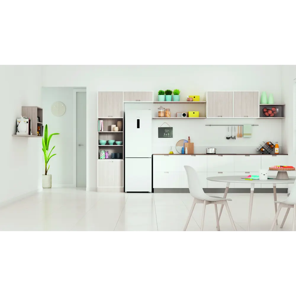 Холодильник INDESIT ITR 5180 W с системой No Frost и перенавешиваемыми дверями 89365438 STLM-1332439 - Вид №1