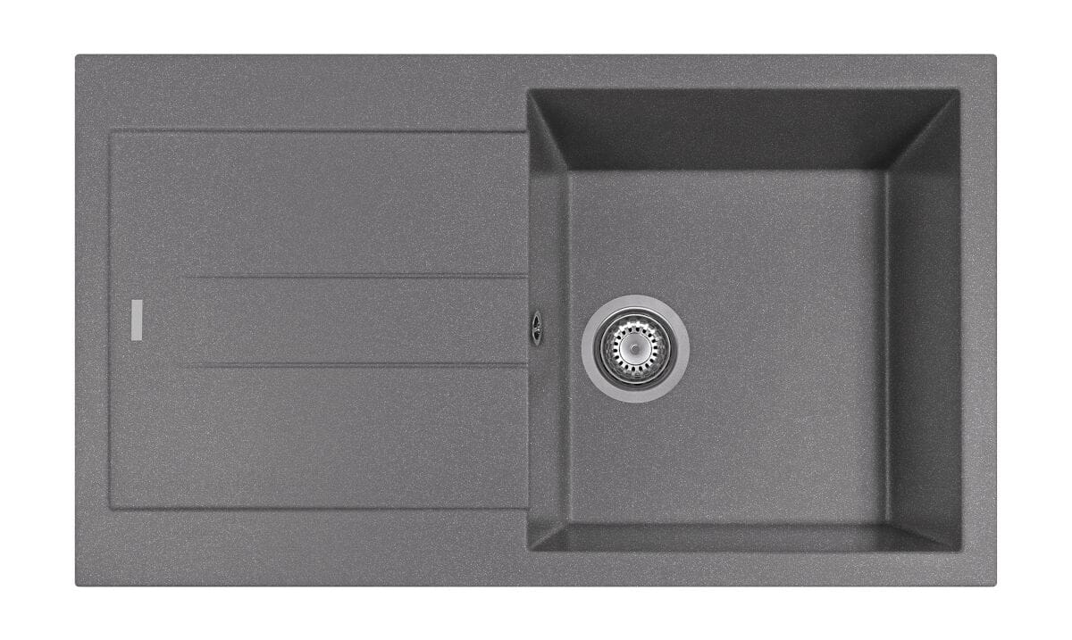 Раковина с одной чашей из композитного материала с поддоном TASCA композитные раковины ARCH-00148621 - Вид №6