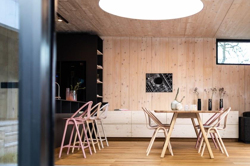 TON Высокий табурет со встроенной подушкой Again 313 006 - Вид №5