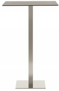 Albaplus Высокий квадратный стол со столешницей из hpl Riace 2018/068/ita