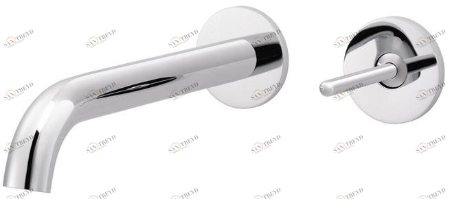 rvb Смеситель для умывальника настенный на 2 отверстия Plug 4570.11.50