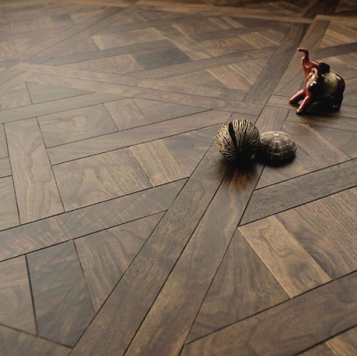 Модульный паркет Coswick Версаль Американский Классический Орех Европейский (Грецкий) Натур (Гладкая) 635х635 мм 13143761 - Вид №3