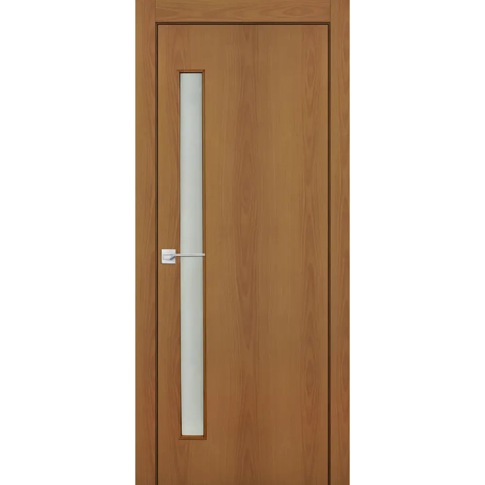 Комплект двери со стеклом 70x200 см финиш бумага цвет орех с добором 150 мм ПРИНЦИП STLM-2079616