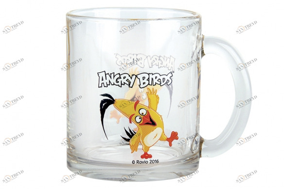 Кружка Angry Birds Movie Yellow 300 мл КОРАЛЛ ANGRY BIRDS MOVIE 029591 Прозрачный;желтый 
