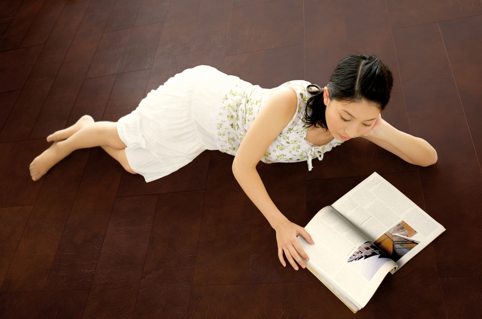 054 001 01 Пробковый пол с кожаной поверхностью Calabria Cacao GRANORTE Corium - Вид №1