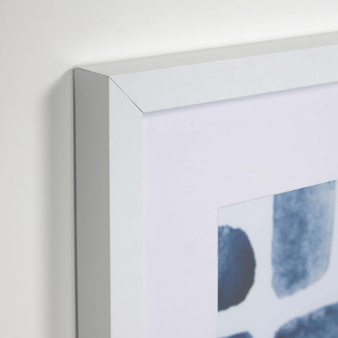 101707 Постер с синими прямоугольниками 40 х 40 см La Forma Kuma - Вид №1