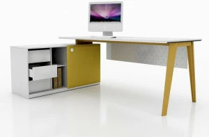 Tuna Ofis Рабочий стол со встроенной полкой Beework