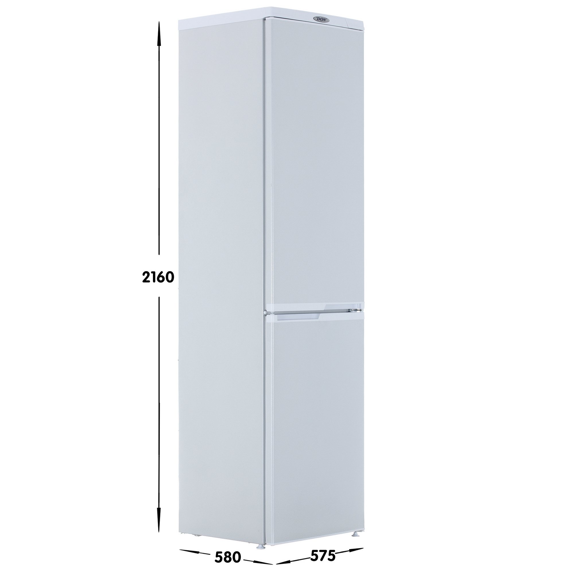 1229518 Холодильник с морозильником   DON R-299 K белый STDN-0040502 - Вид №6