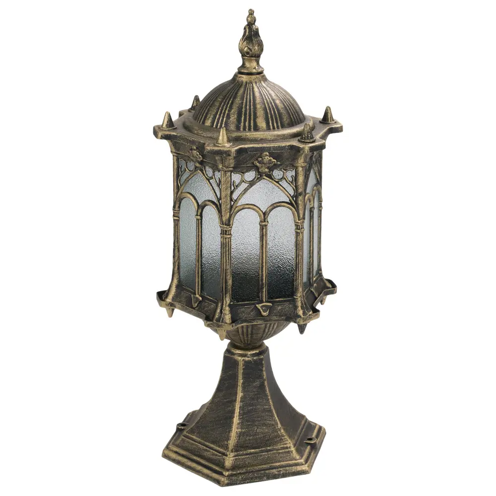 Столб уличный TDM Ампир 1xE27x60 Вт, 40 см цвет бронза, IP54 TDM ELECTRIC STLM-2058168 - Вид №2