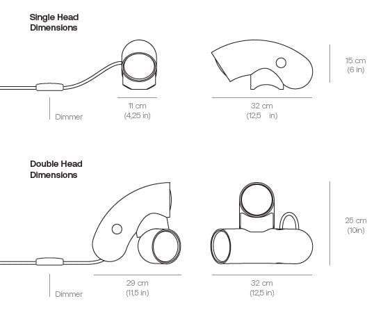 Стальная светодиодная настольная лампа Darmes Hyphen ARCH-00044750 - Вид №9