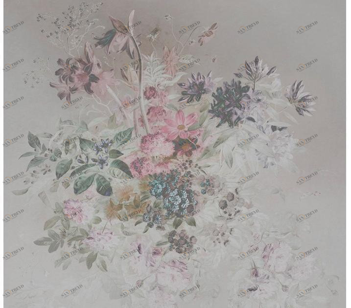 Architects Paper Обои с цифровой печатью и цветочными мотивами Walls by patel sun-id-1345966