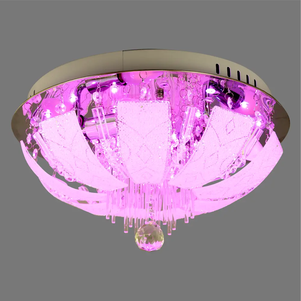 Люстра хрустальная подвесная Пари 4xE14x60 Вт, LED, металл/стекло, цвет хром 14089624 STLM-2074334 WINK  - Вид №13