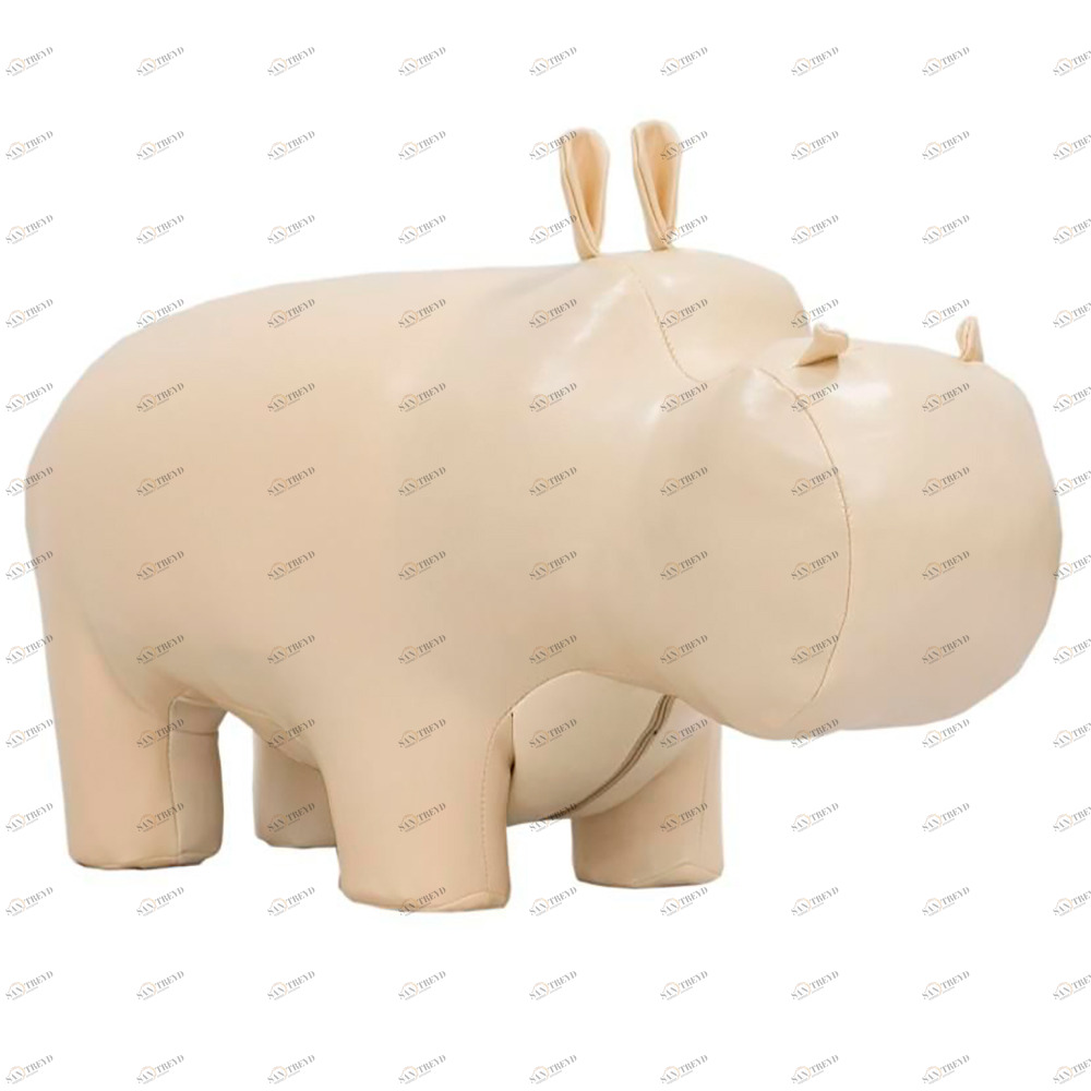 Пуфик-мини детский бежевый "Бегемот", 77 см LESET  00-3833176 Бежевый Santreyd 